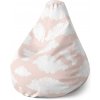 Sablio Sedací vak Pear Oblaky - 70 x 95 x 15 cm