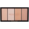 Makeup Revolution Re-Loaded paleta rozjasňovačov Lustre Lights Warm 4 x 5 g