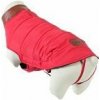 Prešívaná bunda pre psov LONDON červená 25cm Zo