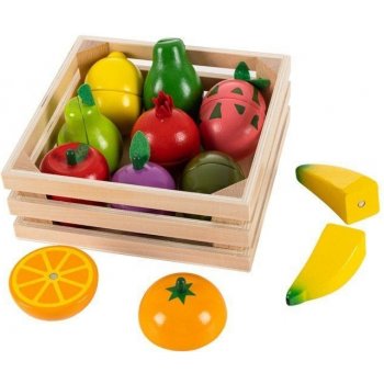Eco Toys drevené ovocie na krájanie 20ks