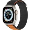 Next One remienok Adventure Loop pre Apple Watch 44/45/49mm - Black/Orange AW-4549-ADV-BLKOR