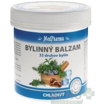 MedPharma bylinný balzam chladivý extrak z 33 druhov bylín 250 ml