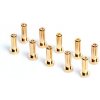 LRP Electronic 4mm/G4 Gold Wor ks Team/zlaté konektory 14mm 10 ks