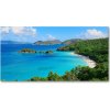 Foto obraz akrylový Panenské ostrovy 100x50 cm