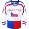SPORTTEAM hokejový dres ČR bílý