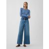 GAP Džínsy Mid Rise baggy Modrá 26REG