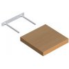 DOMAX Polica samonosná buk 235x235 mm FS25/25