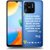 Picasee silikónový prehľadný obal pre Xiaomi Redmi 10C - Kazma - SVĚT PATŘÍ TĚM, CO SE NEPOSEROU