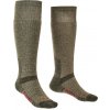 Bridgedale Explorer Heavyweight Merino Performance Podkolienky olivové/531 L (9-11,5)