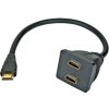 PremiumCord Adapter HDMI rozdvojka M - 2xF kphdma-6