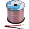 CABLETECH dvojlinka 2 x 1,5mm², čierno-červená, 100m, Cu + Al KAB0392