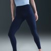 Nike One Womens High-Waisted Full-Length Leggings | 0198482978730 | Modrá | M