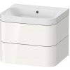 Duravit Happy D.2 umývadlo so skrinkou 57.5 cm biela HP4345N2222
