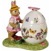 Villeroy & Boch Bunny Tales porcelánová nádoba v tvare kraslice so zajačicou Annou