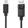 Nedis CCGL37400BK20 - Mini DisplayPort - DisplayPort 1.2 | Mini DisplayPort Zástrčka - DisplayPort Zástrčka | 2 m