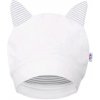 New Baby Luxusná detská zimná čiapočka s uškami Snowy collection