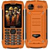 EVOLVEO StrongPhone H1, vodotesný odolný Dual SIM telefón, oranžová
