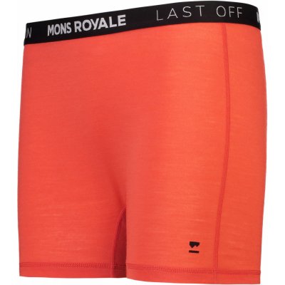 Mons Royale Hannah Hot Pant Merino nohavičky Čierne