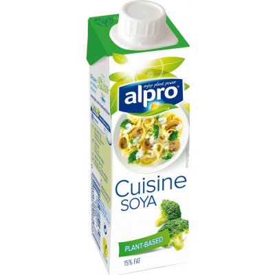 Alpro Sójová alternatíva smotany na varenie 15% 250 ml od 1,69 € -  Heureka.sk