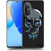 Picasee silikónový čierny obal pre Huawei Nova 9 SE - EARTH - Lebka 3.0