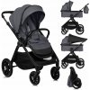 Kočík Gondola MULTIFUNKČNÝ Lionelo LO-LAYLA 2IN1 GREY STONE