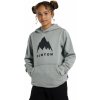 Technická mikina Burton Kids Oak Pullover Hoodie grey heather JR S 24/25 - Odosielame do 24 hodín