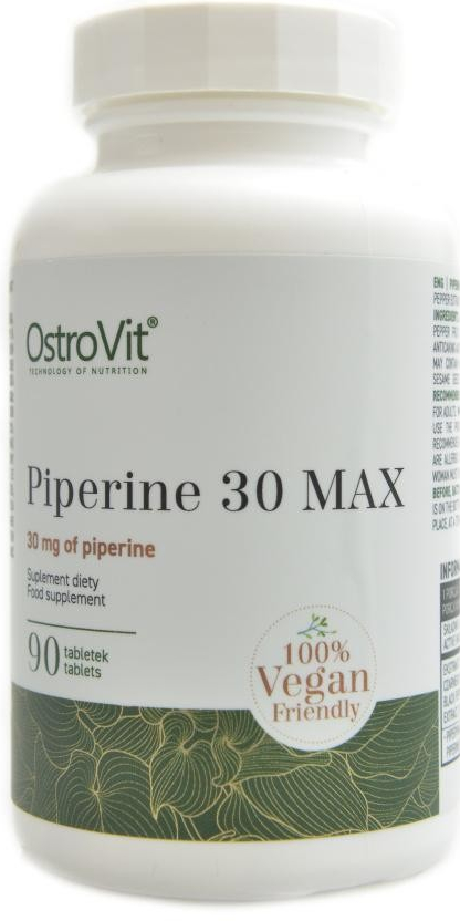 OstroVit Piperine 30 MAX 90 tabliet