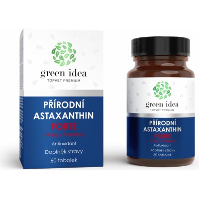 GREEN IDEA - ASTAXANTHIN 12 MG - prírodný antioxidant - Kapsuly 60 ks
