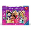 RAVENSBURGER Puzzle Disney: Princezny z pohádek 3x49 dílků