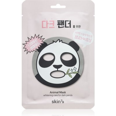 Skin79 Animal For Dark Panda rozjasňujúca plátienková maska 23 g