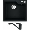 Franke UBG 610-56 onyx s excentrom + Franke FC 9541.071 NOVARA PLUS onyx