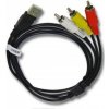 VHBW Adaptér audio/video z USB na 3 x RCA konektor - neoriginálne