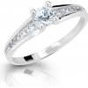 Cutie Jewellery Nežný trblietavý prsteň so zirkónmi Z6822 2956 10 X 2