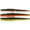 6ks - Gumená nástraha Westin Ned Worm Slim 5,5cm 1,5g Dark Water Mix