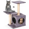 Škrabadlo pre mačky 71 cm DR-263 Pethaus s myšou svetlošedá