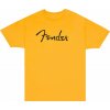 Fender Tričko Spaghetti Logo Butterscotch 2XL