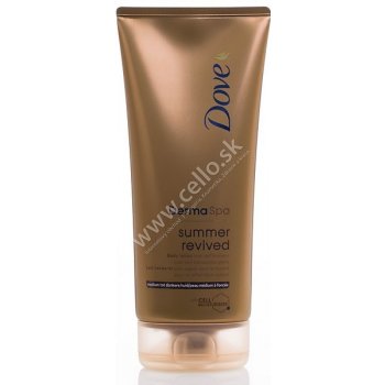 Dove Derma Spa telové mlieko Summer Rev dark 200 ml