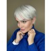 Arktická pixie parochňa z pravých a umelých vlasov Sandy