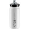 Fľaša ELITE Fly 0,55l biela/šedé logo