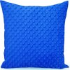 Povlak na polštářek mikroplyš 40X40 cm, barva Modrá