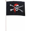 Černá pirátská vlajka