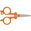 FISKARS Classic oranžové - kancelárske nožnice zložené z nehrdzavejúcej ocele