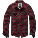 Brandit Duncan Checked shirt red/brown