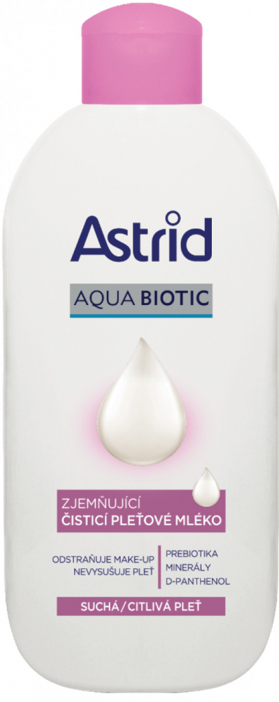 Astrid zjemňujúce čistiace pleťové mlieko na suchú a citlivú pleť 200 ml od  2,8 € - Heureka.sk