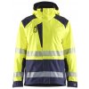 Blåkläder AB 4435 reflexní funkční bunda Žlutá/námornická modrá
