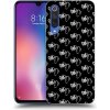 Picasee silikónový čierny obal pre Xiaomi Mi 9 SE - Separ - White On Black