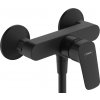Hansgrohe Logis - Sprchová batéria na stenu, čierna matná 71600670