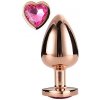 Dream Toys Gleaming Love Plug Rose Gold Large