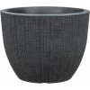 Scheurich Kvetináč Barceo priemer 39 cm x 30 cm Stony Black