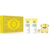 Versace Yellow Diamond EDT 90 ml + Versace Yellow Diamond EDT 5 ml + parfumovaný sprchovací gél 100 ml + parfumované telové mlieko 100 ml